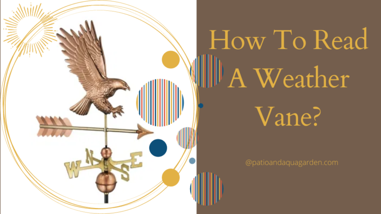 How To Read A Weather Vane?