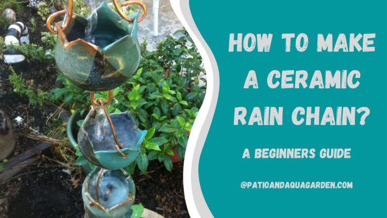 How To Make A Ceramic Rain Chain?